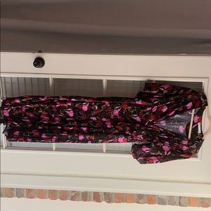 Wrap Zara floral jumpsuit